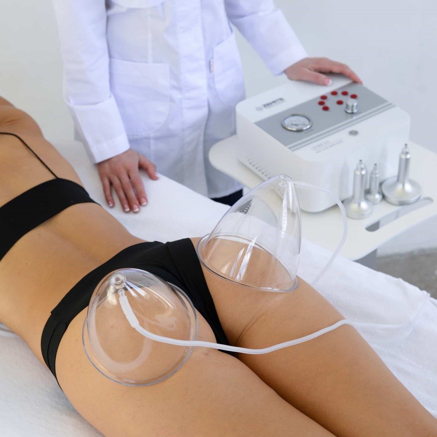 Zemits Leger 2.0 Sistema di Coppettazione a Vuoto con Coppe XXL nel Set
