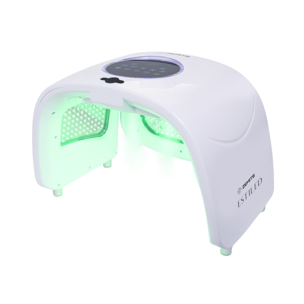 Zemits EstiLed professional LED light therapy machine for skin rejuvenation and anti-aging treatments green light