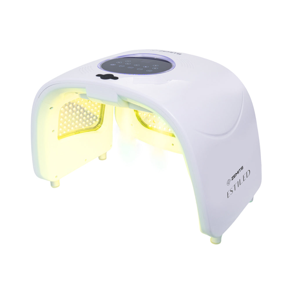 Zemits EstiLed professional LED light therapy machine for skin rejuvenation and anti-aging treatments yellow light